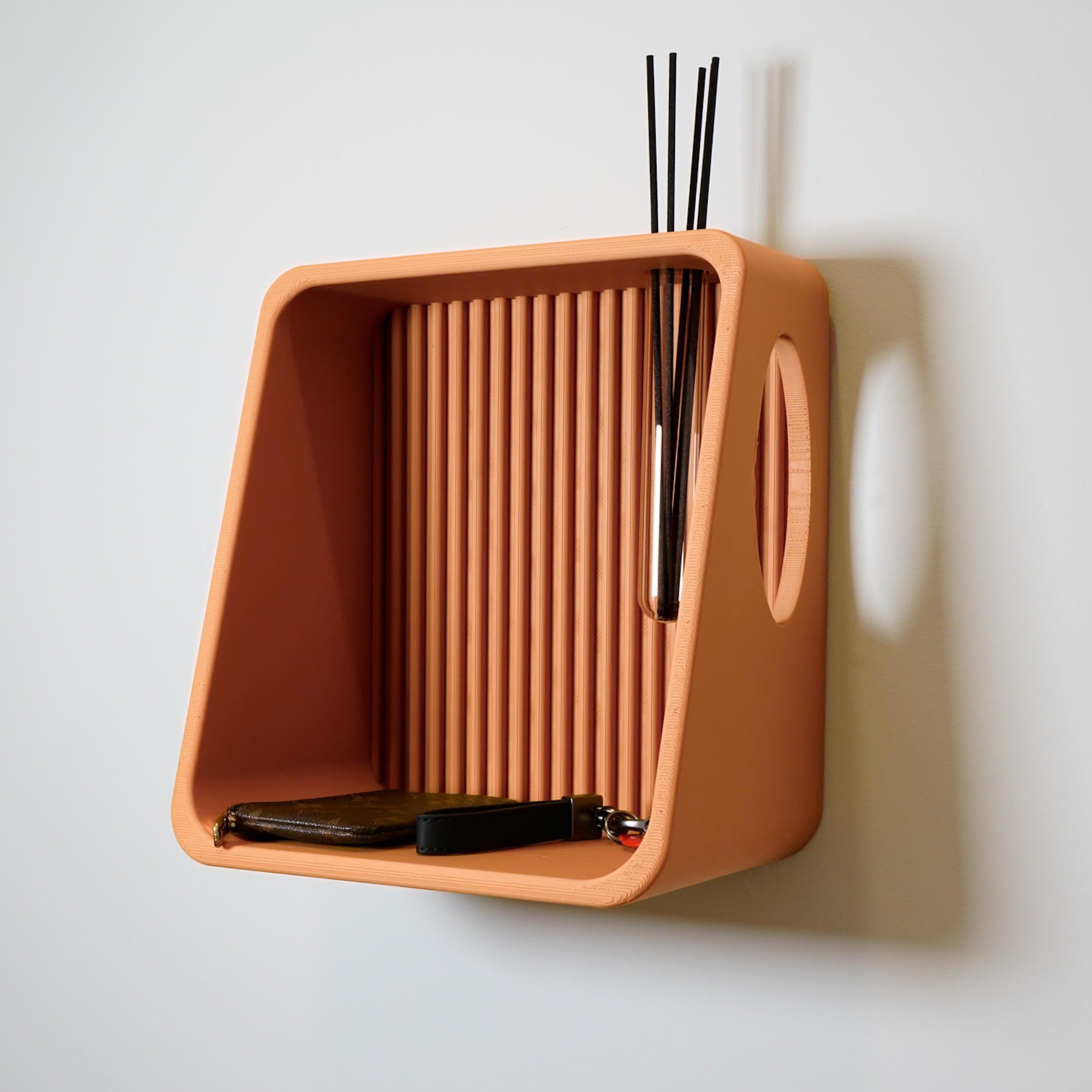 Modern Floating Wall Shelf, Propagation or Reed Diffuser - My American Goods