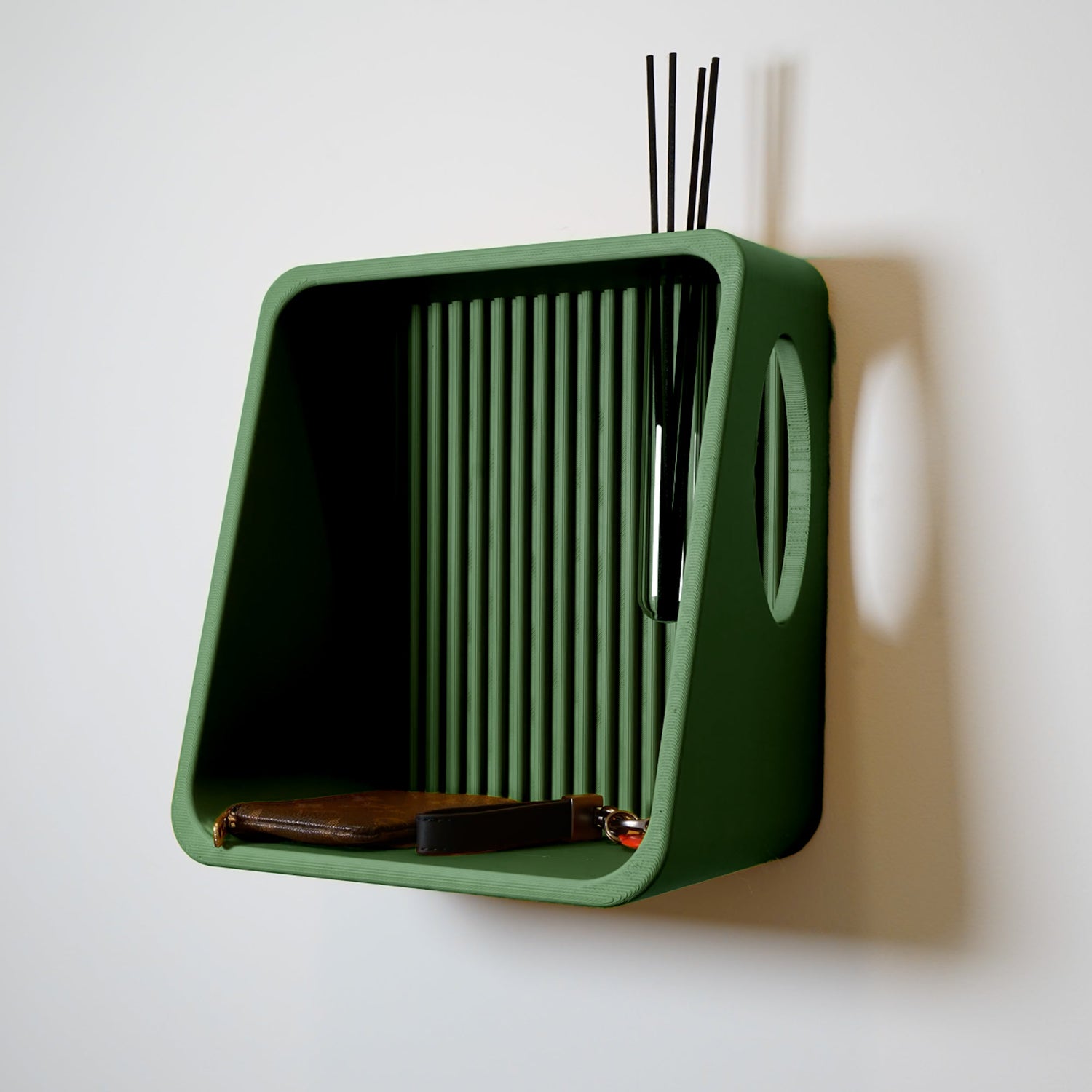 Modern Floating Wall Shelf, Propagation or Reed Diffuser - My American Goods