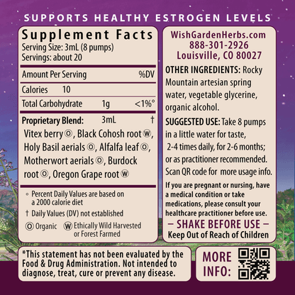 Cycle Vitality 1, Follicular Phase - Estrogen Support