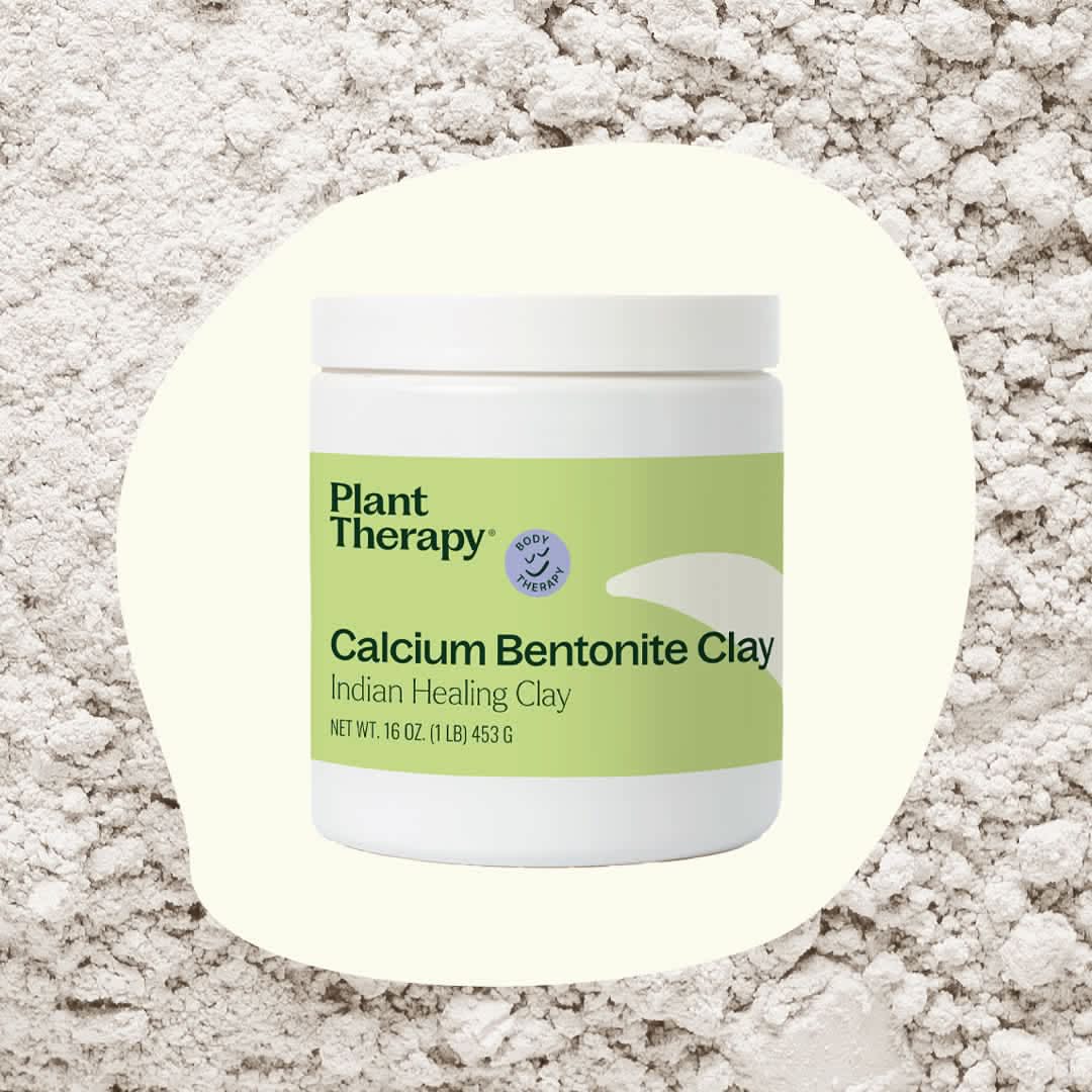 Plant Therapy Hair &amp; Skin Care 16 oz Calcium Bentonite Clay 16 oz