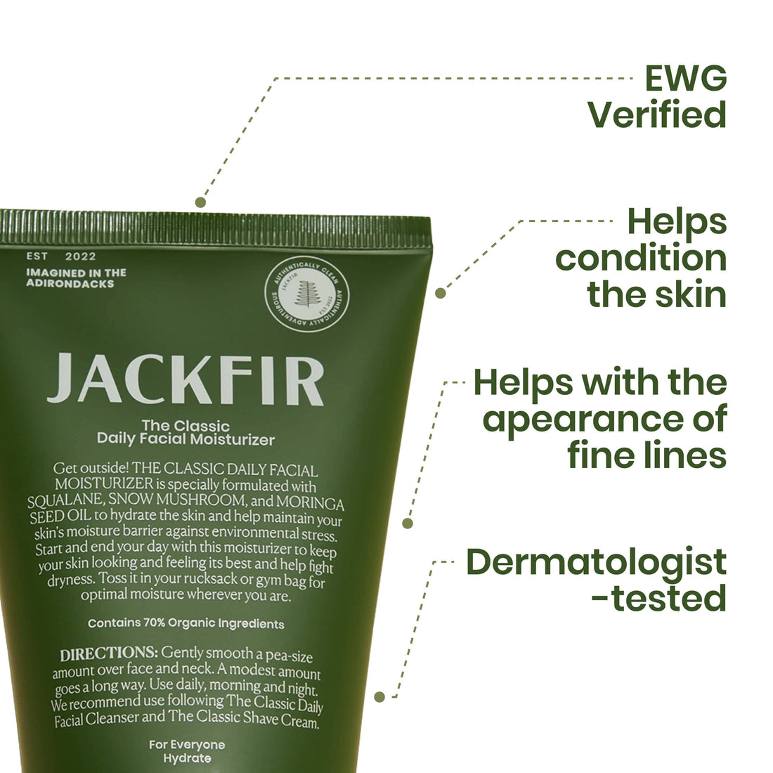 Jackfir Classic Daily Facial Moisturizer