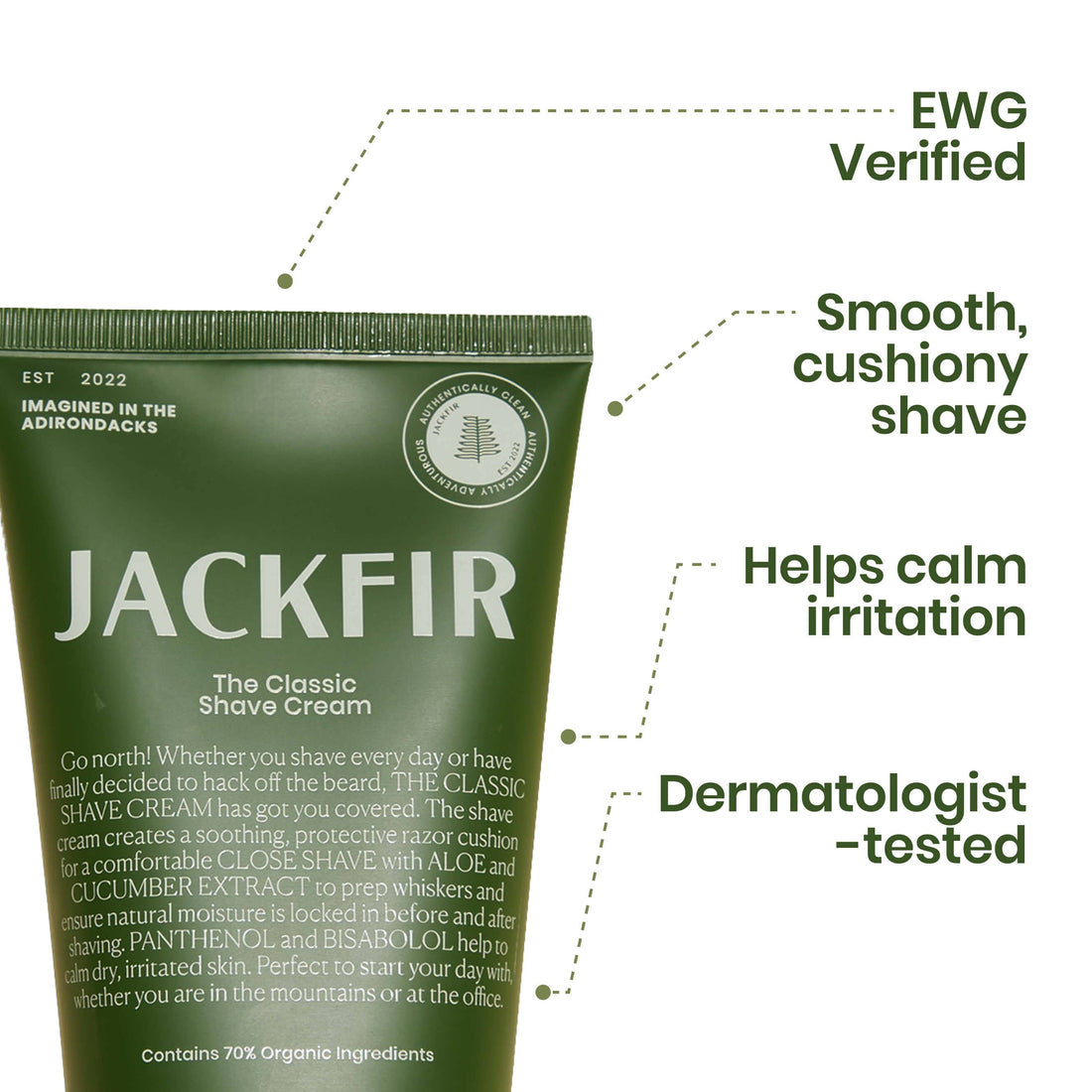 Jackfir Classic Shave Cream