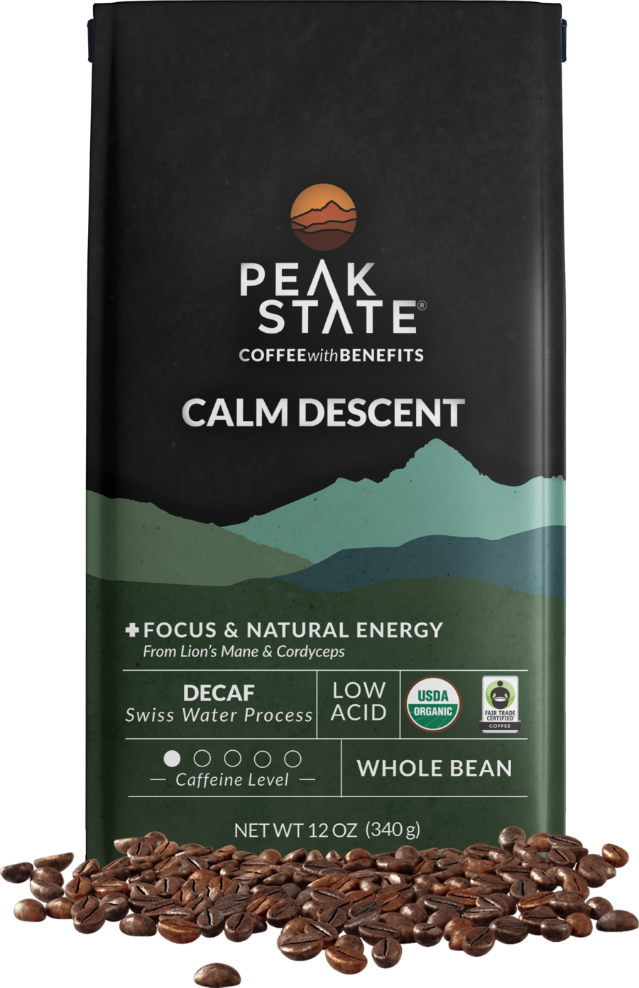 Wholesale Only - Case of 6 - CALM DESCENT Swiss Water Decaf - My American Goods