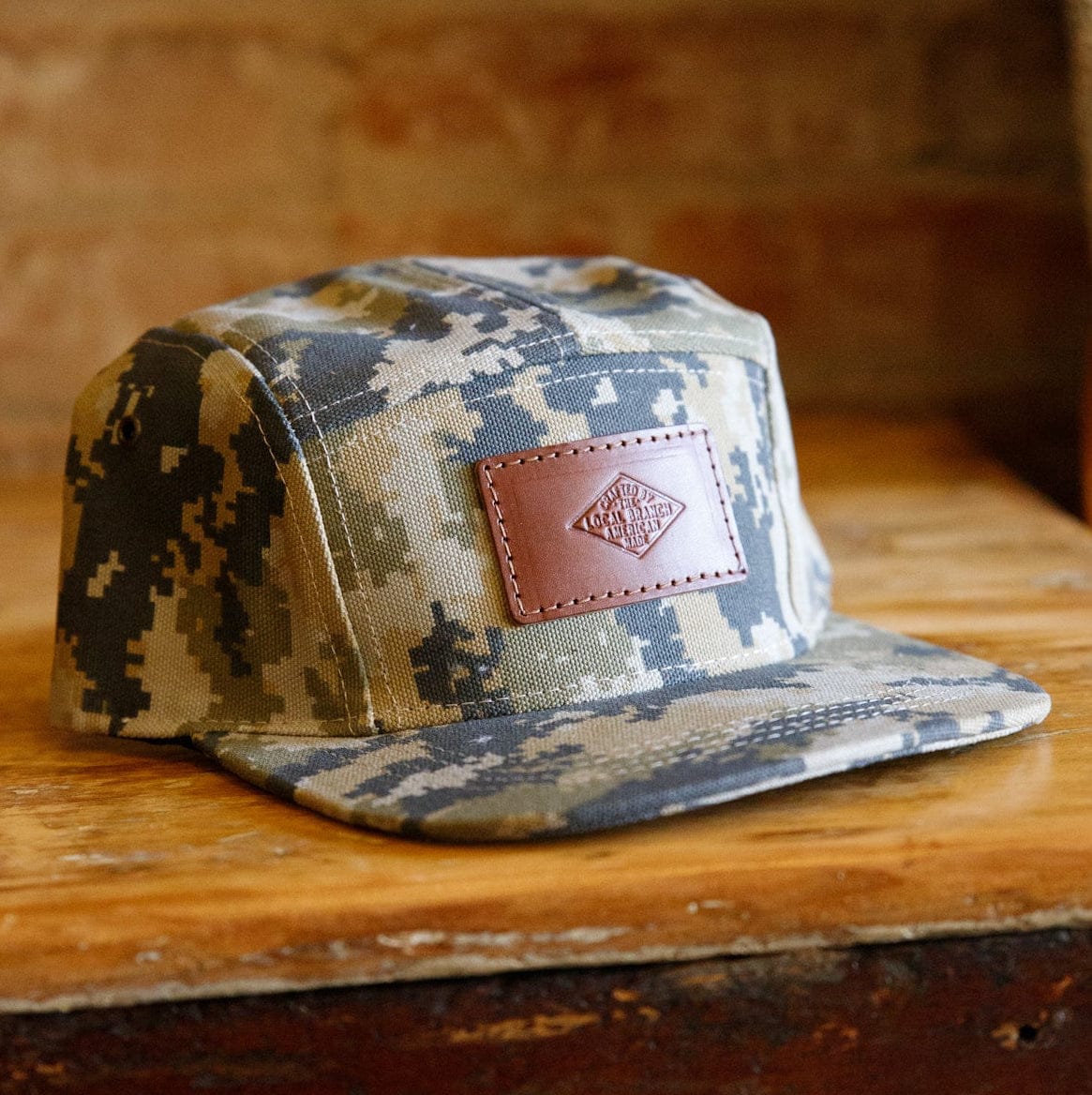 The Local Branch Hat Camp Hat - Diamond Logo - USA Made