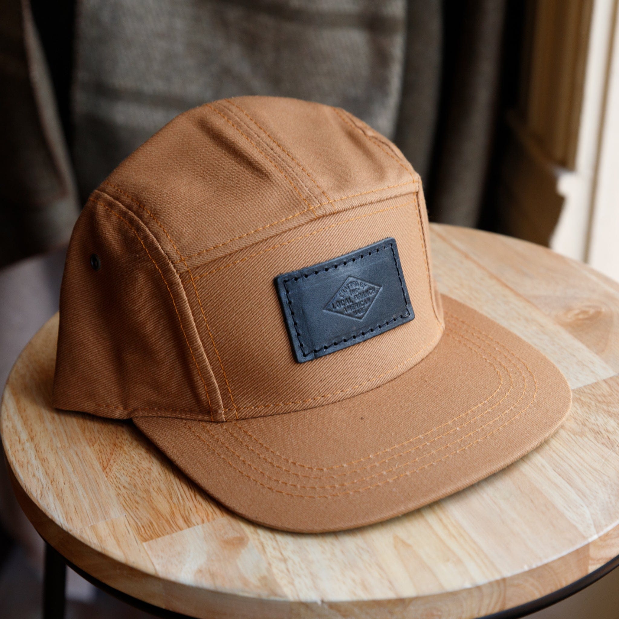 The Local Branch Hat Camel Camp Hat - Diamond Logo - USA Made