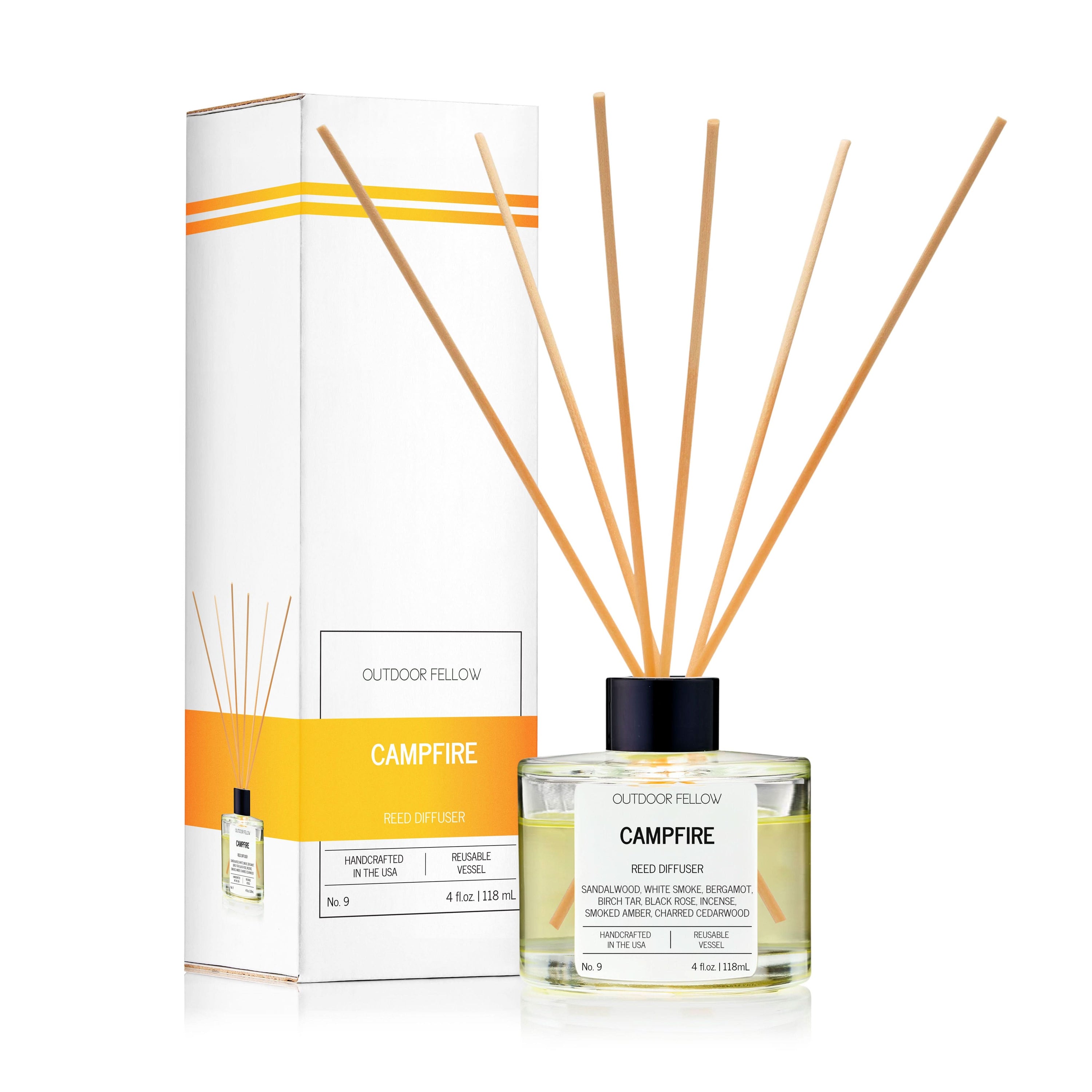 Outdoor Fellow Reed Diffuser Campfire Reed Diffuser