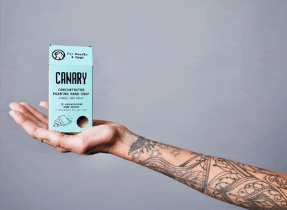 Canary Hand Soap Cedar Mint Concentrated Hand Soap Refill Bars