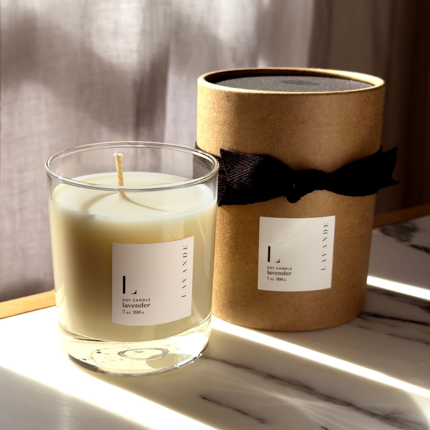 Candle -Lavender &amp; Orange Soy Candle