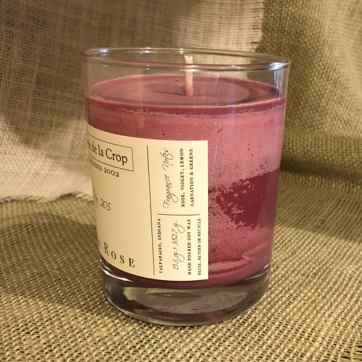 Soy Candle - Tea Rose
