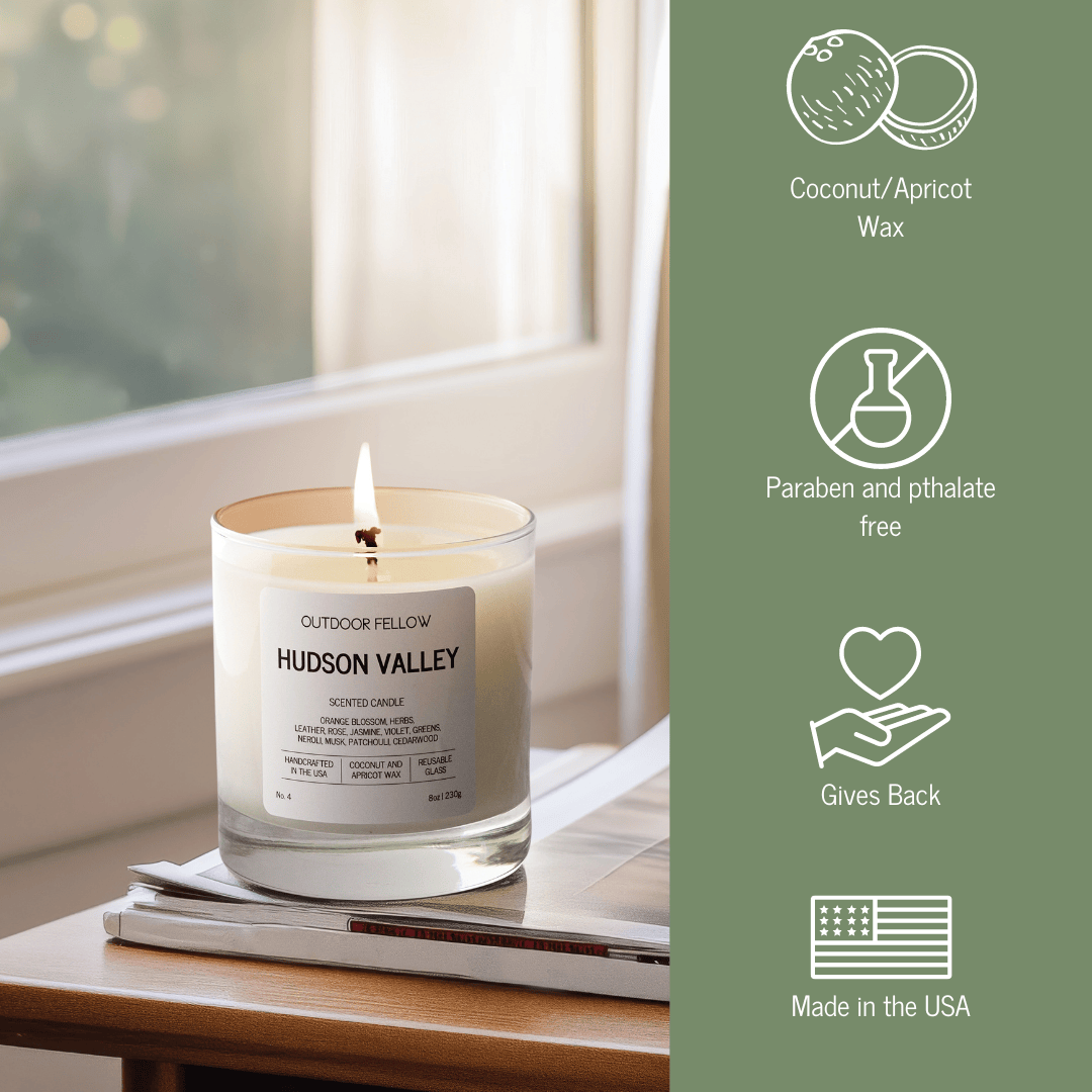 Outdoor Fellow Candles Hudson Valley Scented Candle