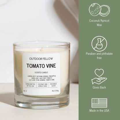 Tomato Vine Scented Candle