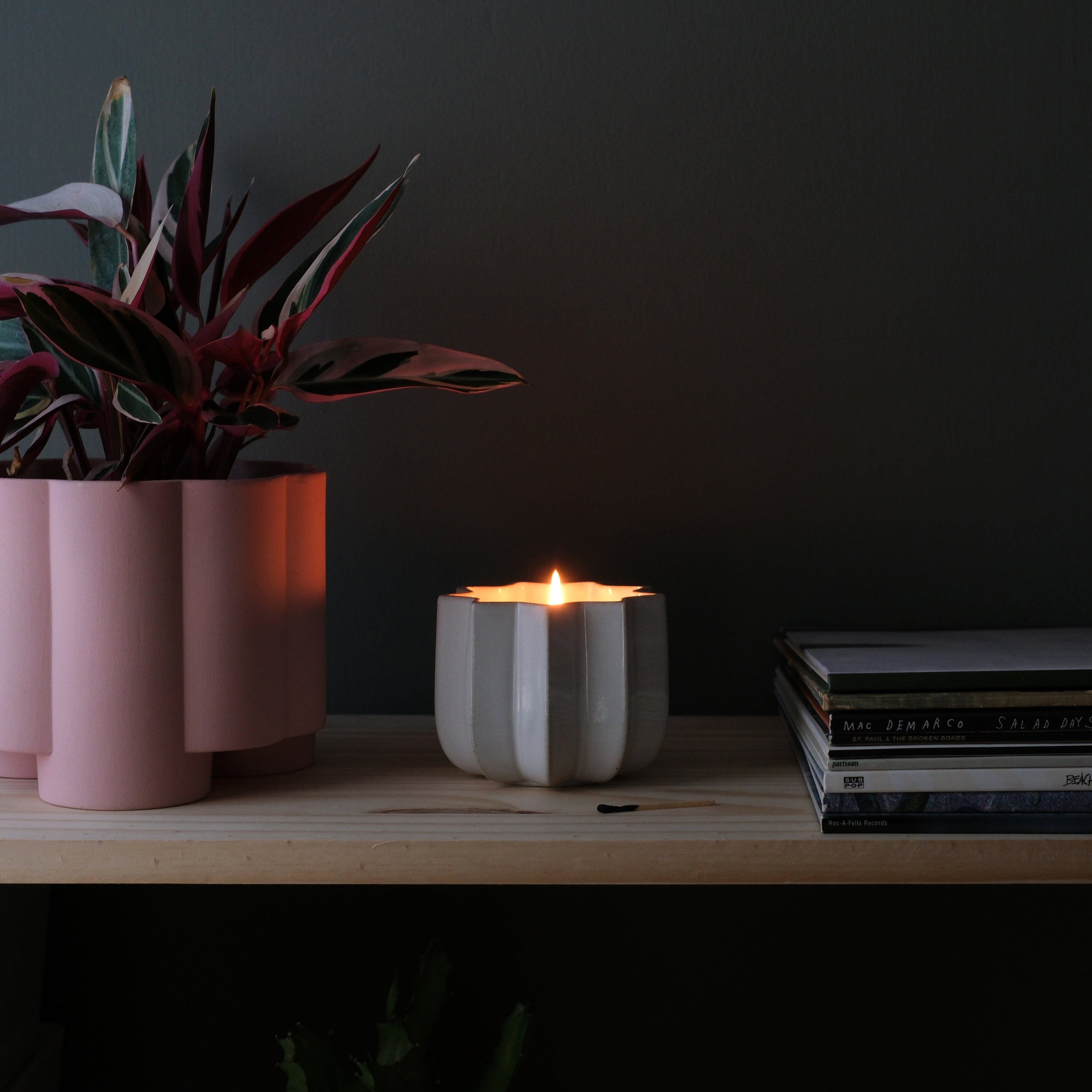 Misewell Pots &amp; Planters Wrap Candle / Planter