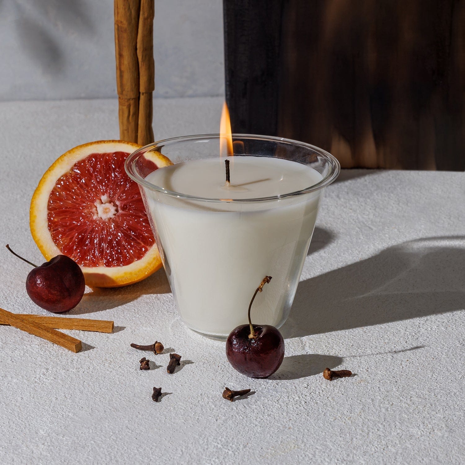 OZAIZ ZAI Tumbler + Candle - Cedar &amp; Black Cherry Bundle