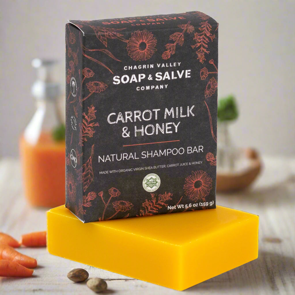 Shampoo Bar: Carrot Milk &amp; Honey