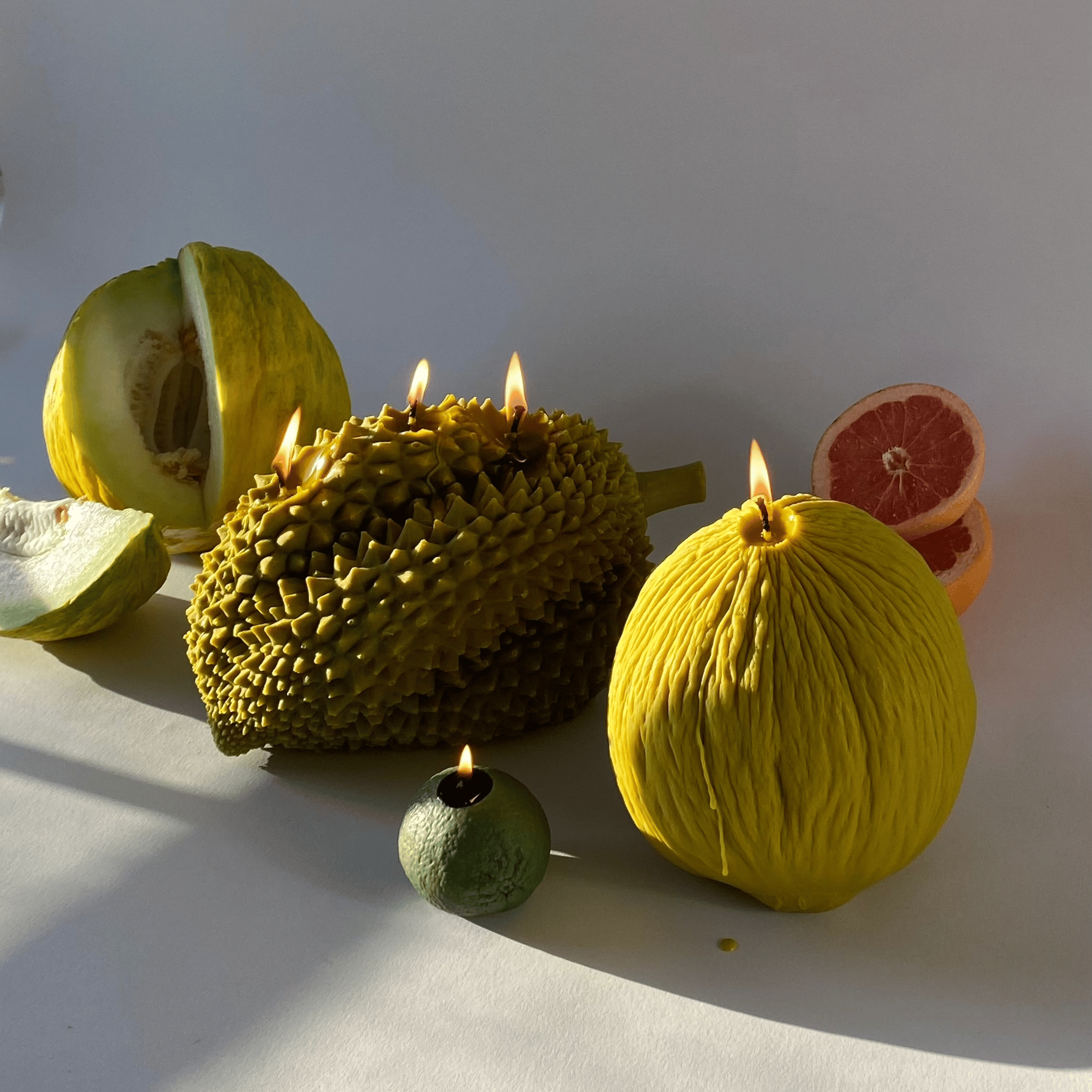 Scandles Farmers Markets Yellow / Melon / Single Melon Casaba Melon Candle
