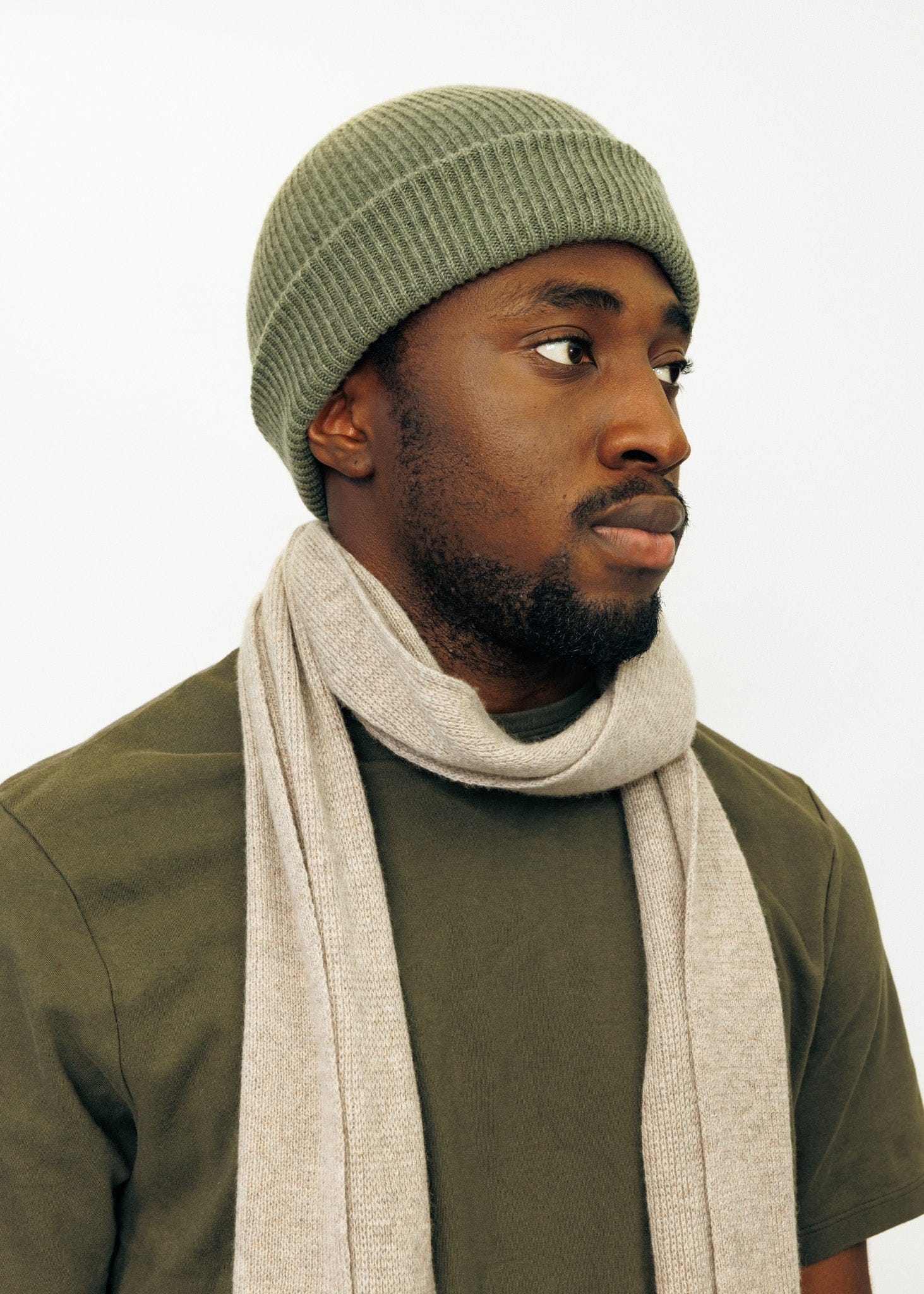 Cashmere Double Knit Beanie