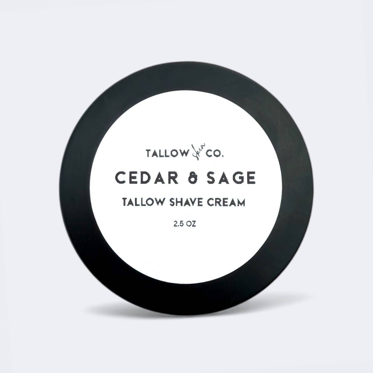 Cedar &amp; Sage Tallow Shaving Cream