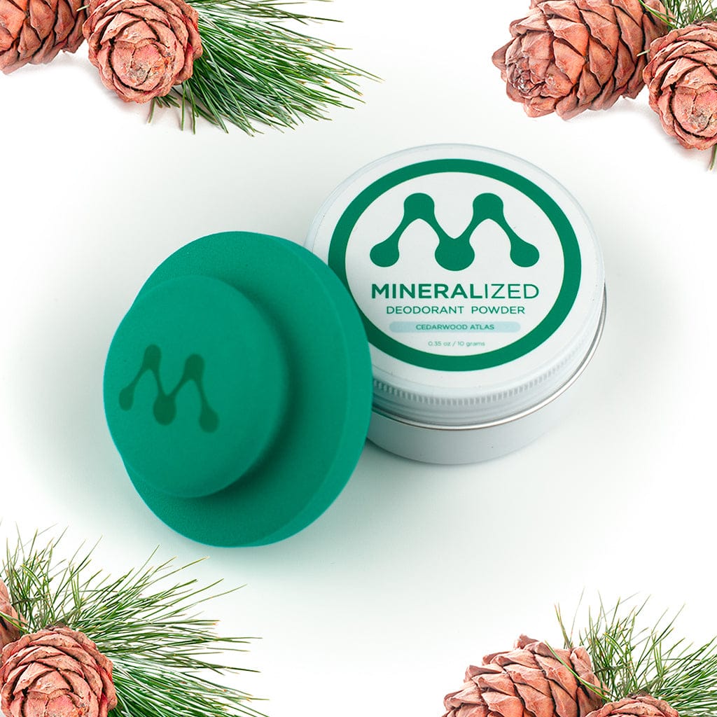 Mineralized Deodorant Cedarwood Atlas Mineralized Full-Size Deodorant Powder