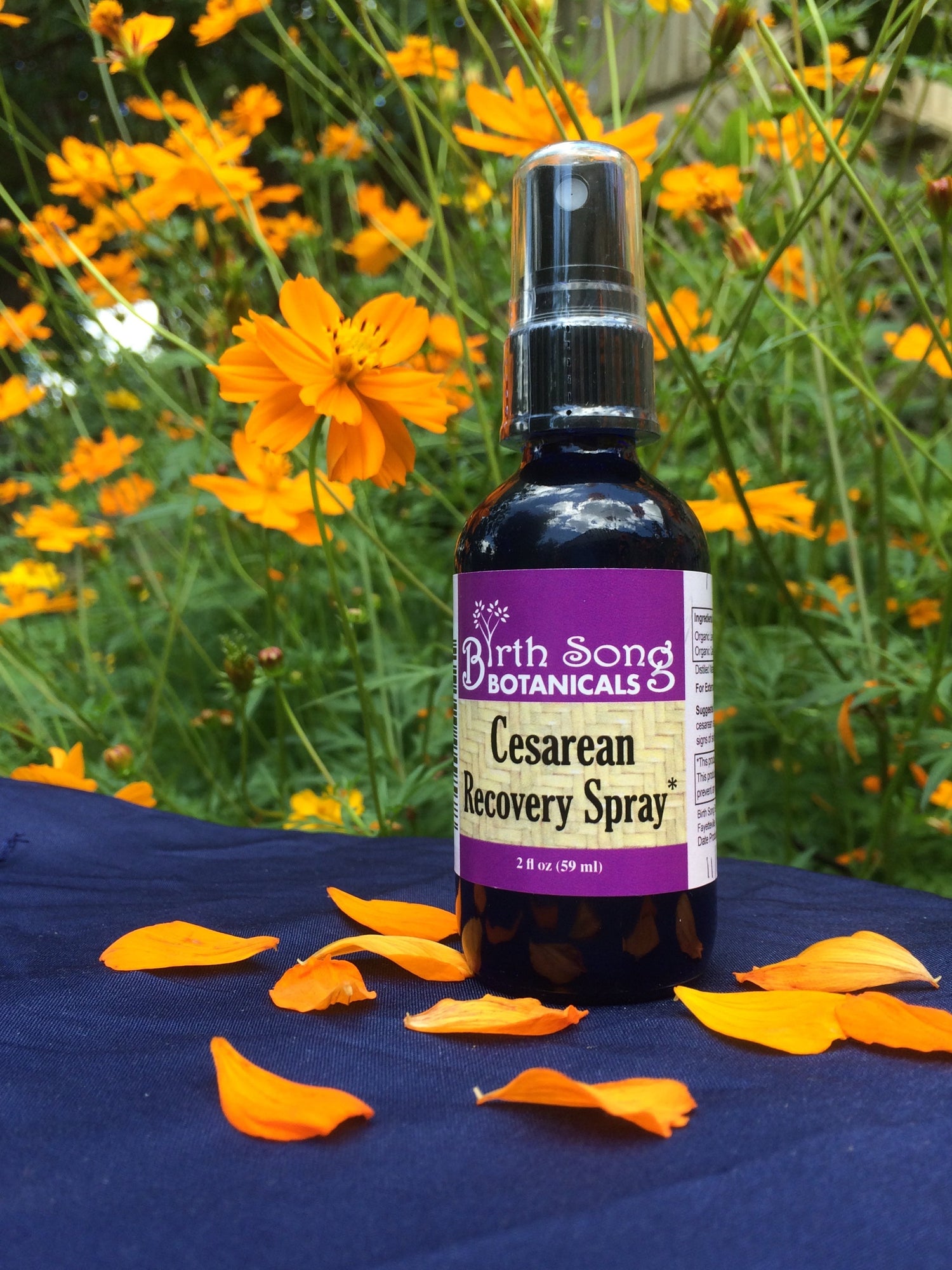 Herbal Cesarean Spray with Lavender, To Support Healthy Skin*  2 oz. - My American Goods
