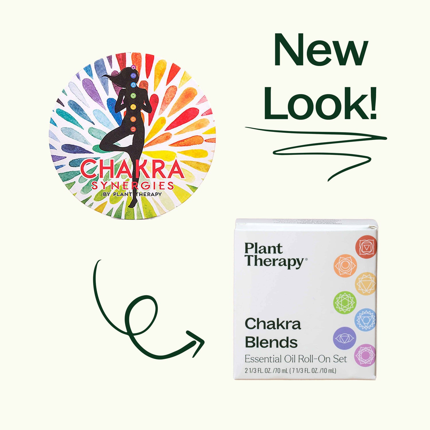 Plant Therapy Essential Oil Chakra Blends Essential Oil Roll-On Set