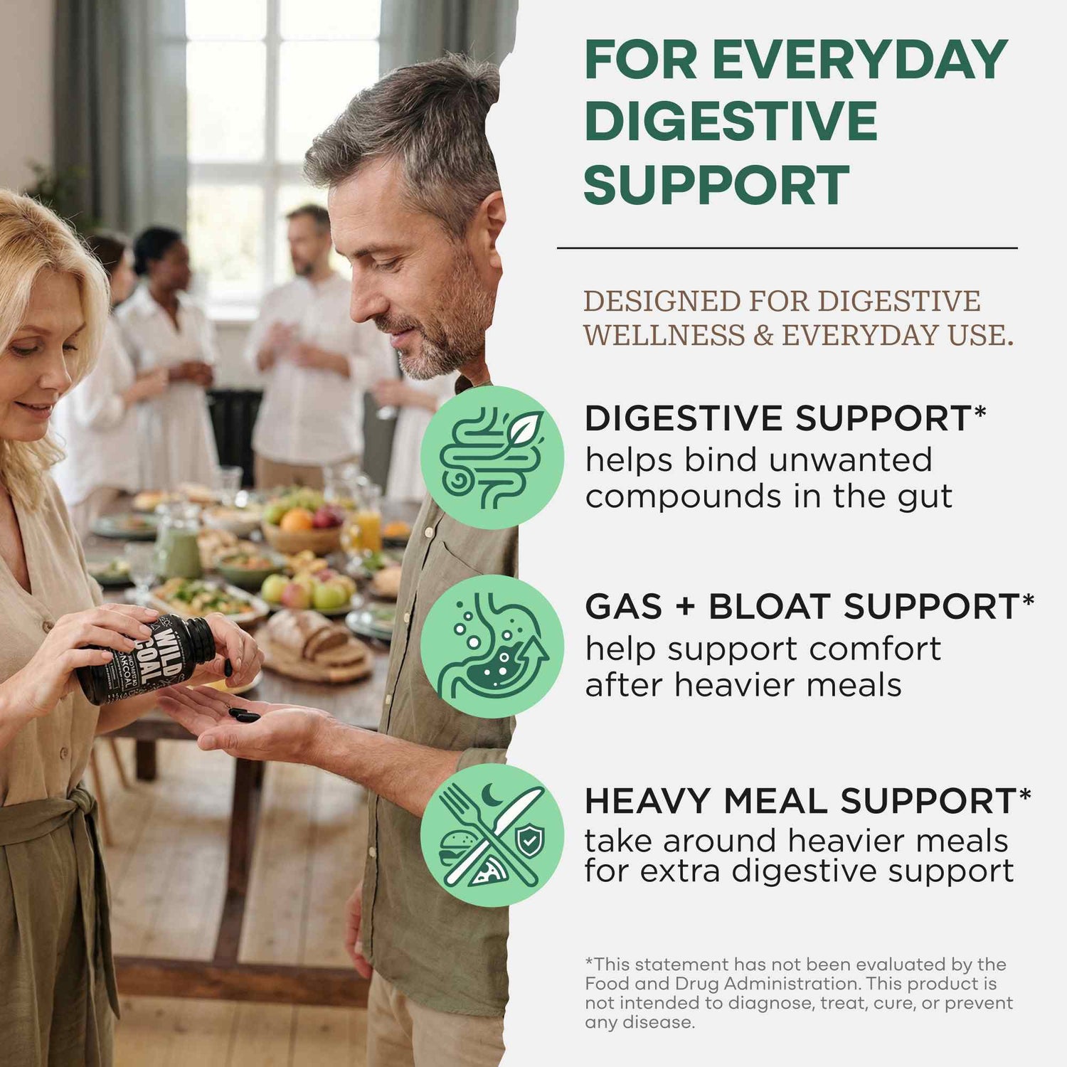 Activated Charcoal Capsules – 100% Organic Coconut Shells