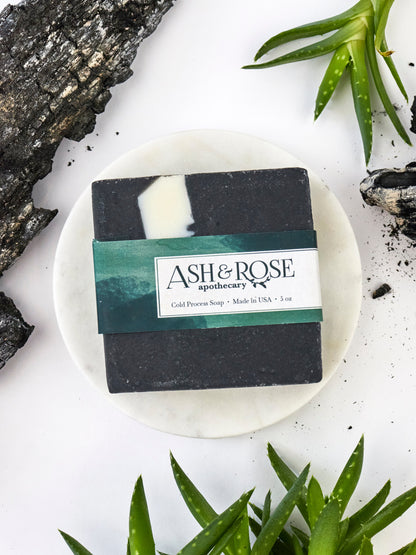 Bar of soap with &