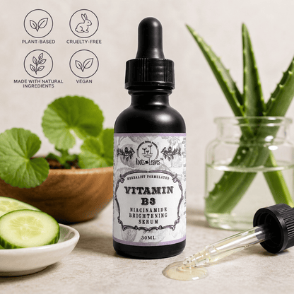 Roots and Leaves, LLC Face Serum Vitamin B3 (Niacinamide) Brightening Serum