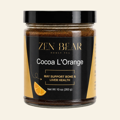 Zen Bear Honey Tea Cocoa L&