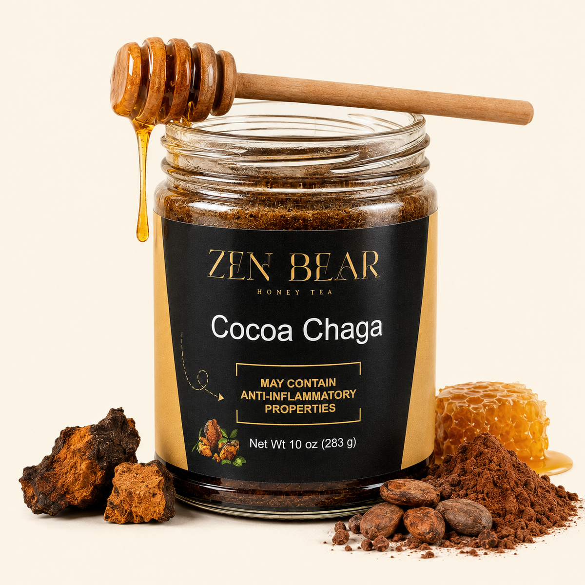 Honey Cocoa with Chaga Mushroom