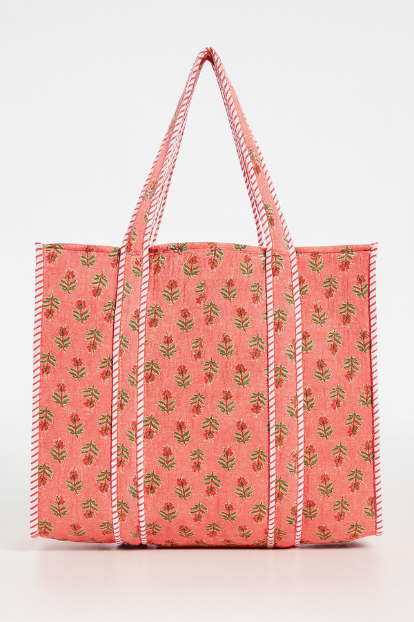 Pink Field Tote - My American Goods
