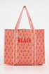 Erin Donahue Tice Tote Bag Pink Field Tote