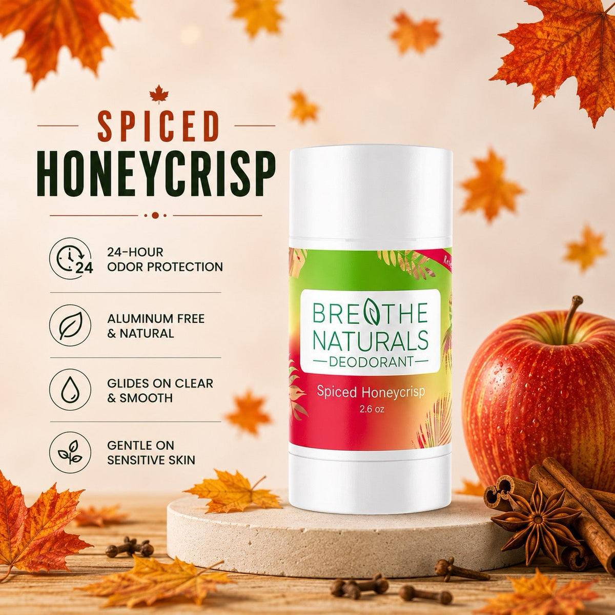 Spiced Honeycrisp Deodorant