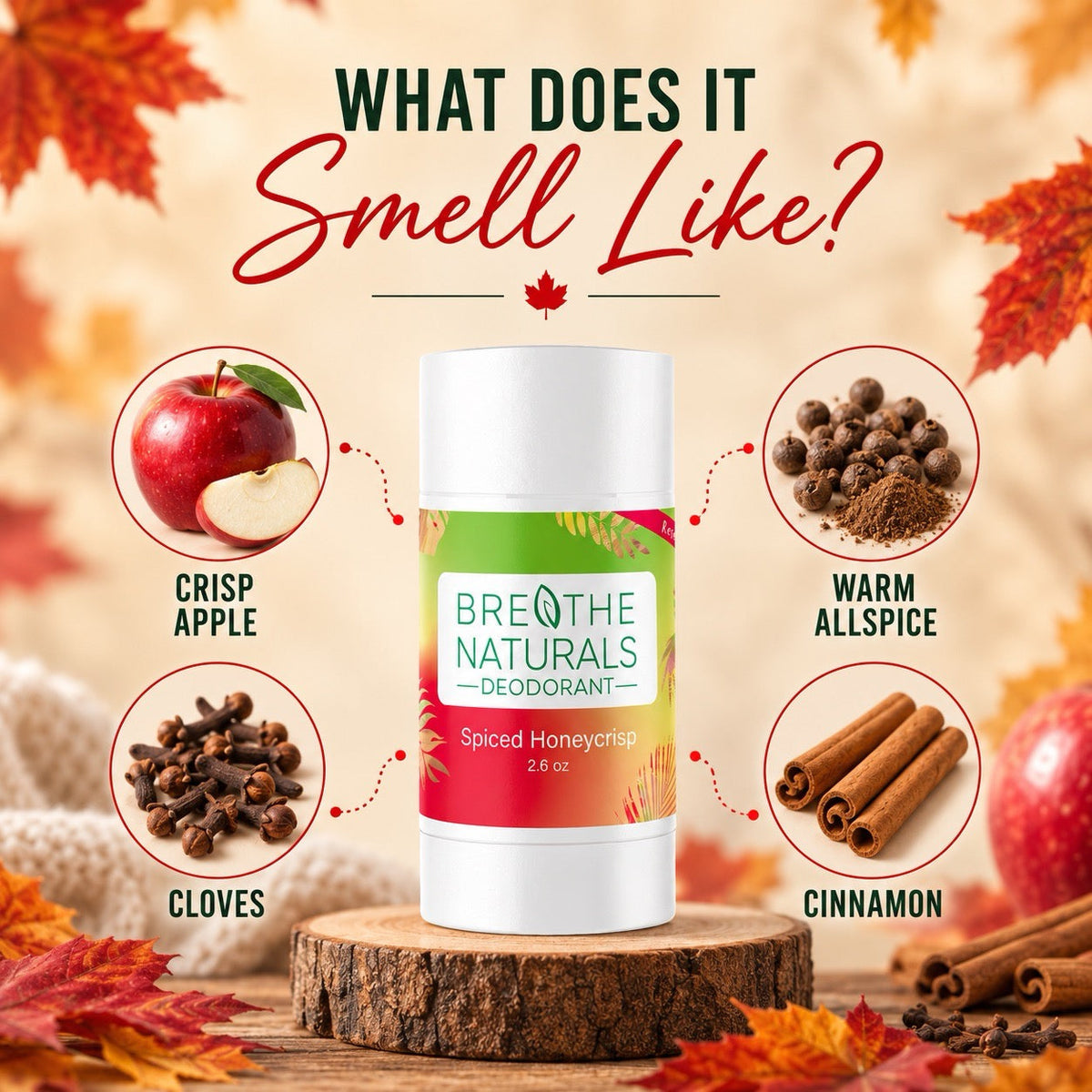Spiced Honeycrisp Deodorant