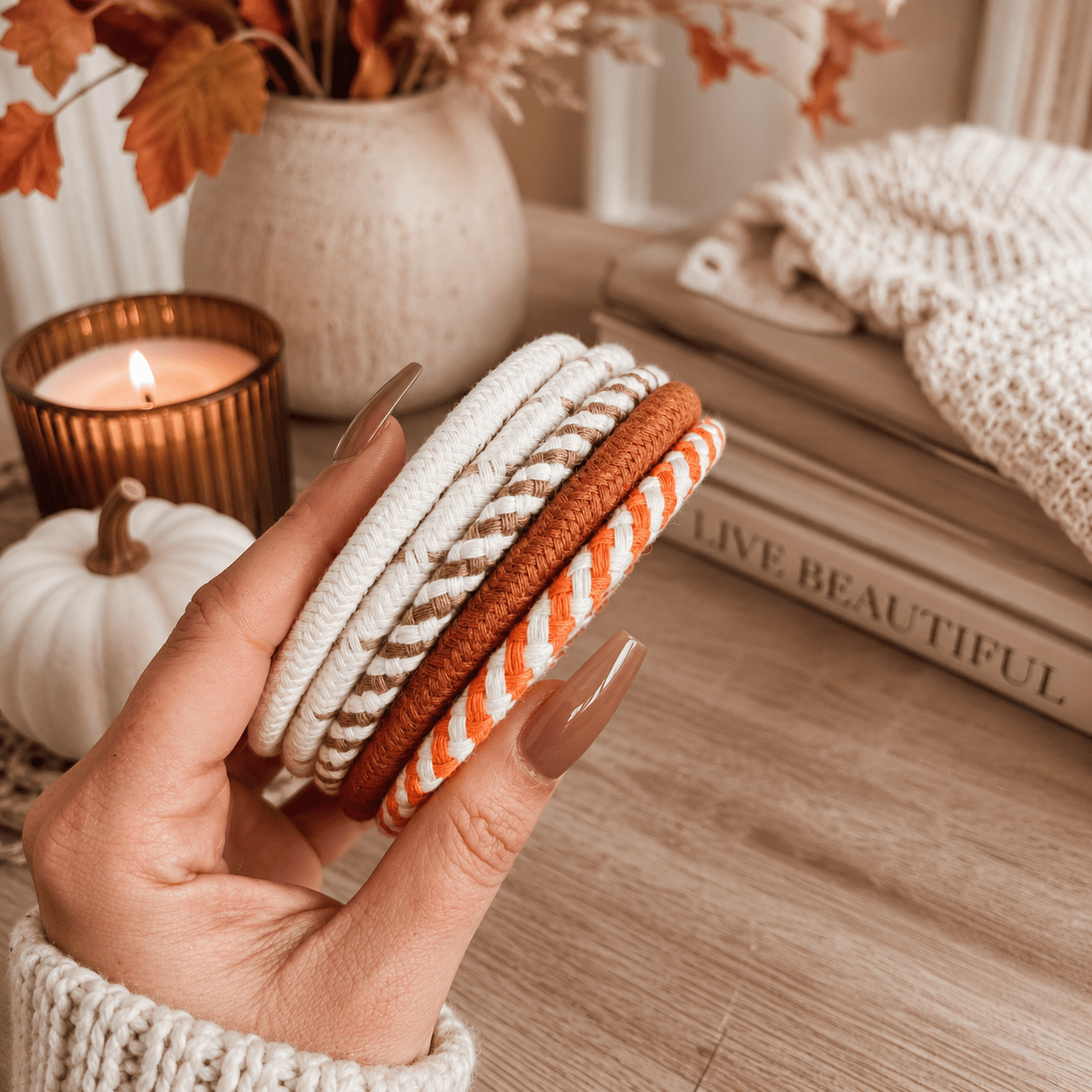 Gia Roma Coaster Fall Fabric Coasters