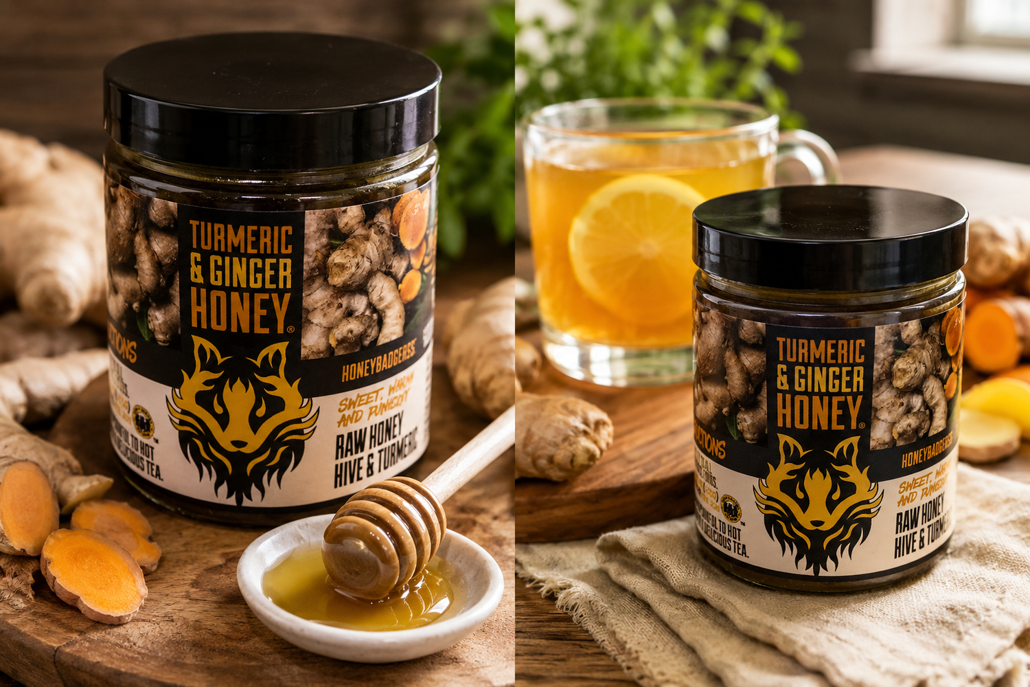 Turmeric &amp; Ginger Honey