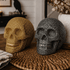 Gia Roma Halloween Resin Skull Gold