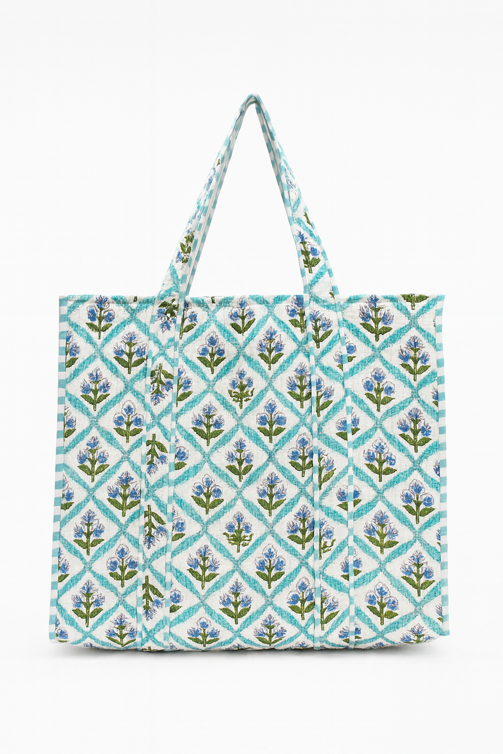 Blue Poppies Tote - My American Goods