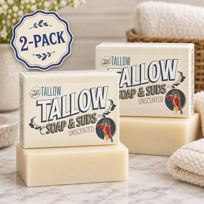 Tallow Bar Soap - Unscented