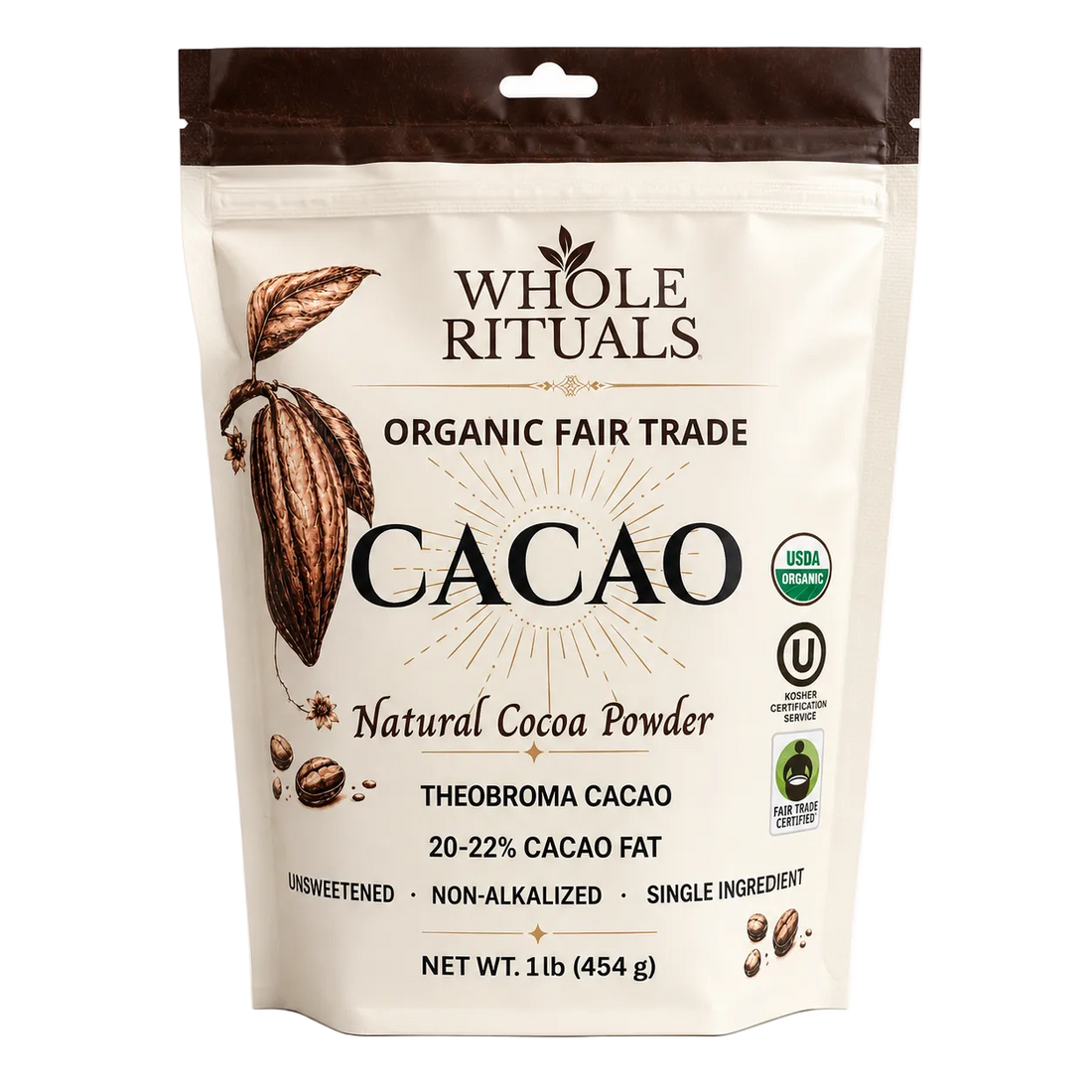 Organic Cacao Powder 1 lb