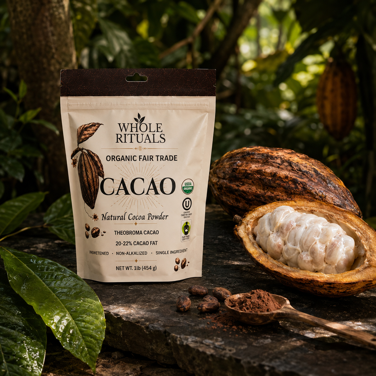 Organic Cacao Powder 1 lb