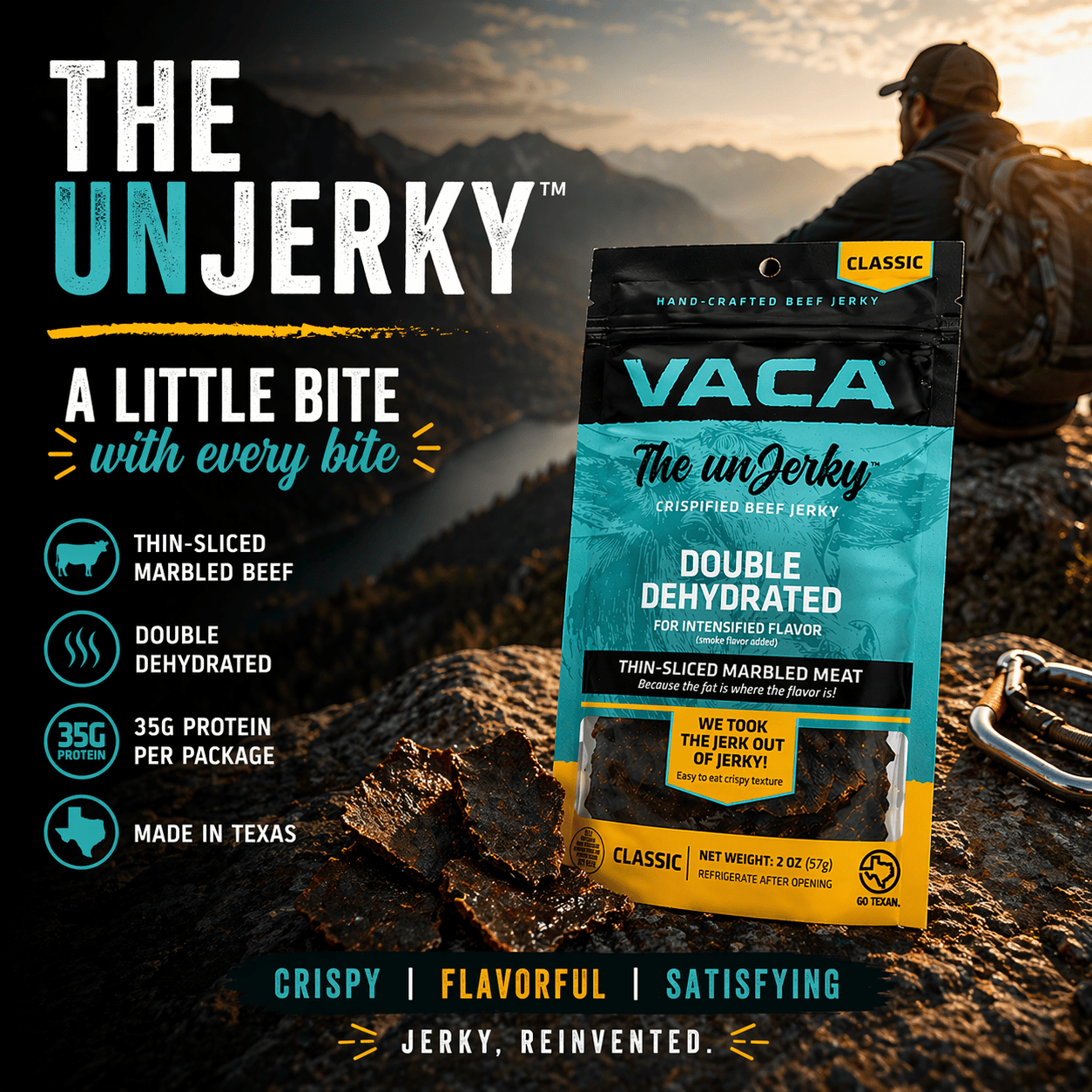 VACA JERKY Beef Jerky VACA Classic Jerky
