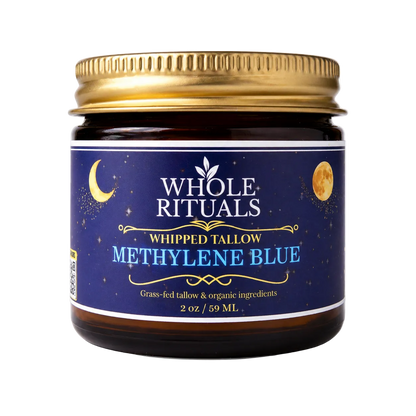 Methylene Blue Infused Tallow Balm - Whipped