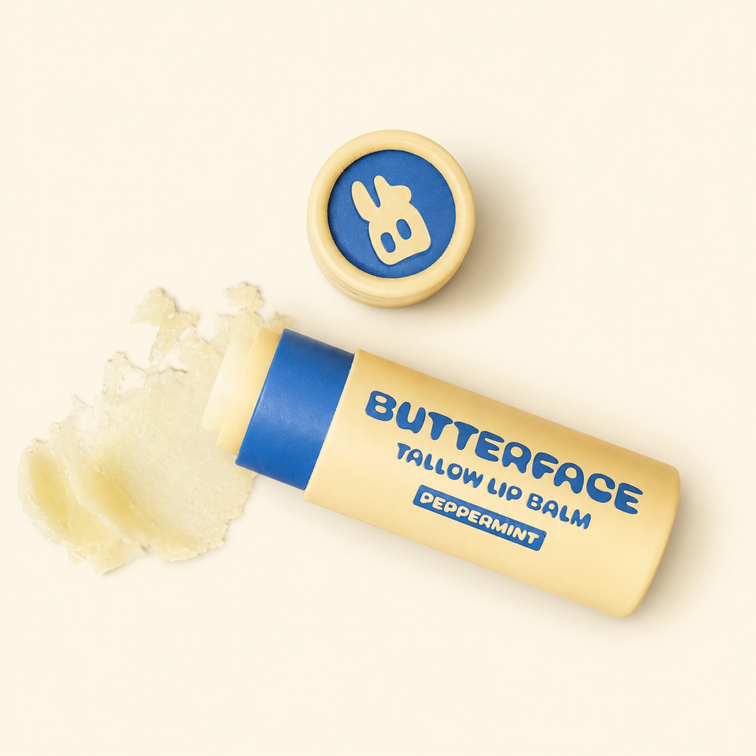 Peppermint Tallow Butter Lip Balm