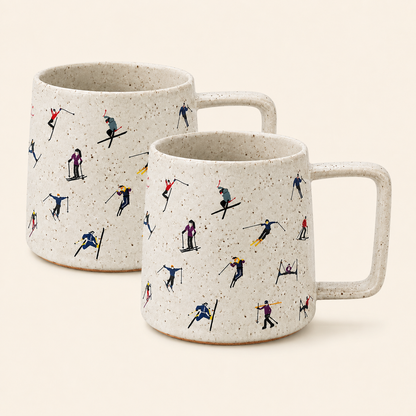 Ski Adventure Mug: Embrace the Slopes