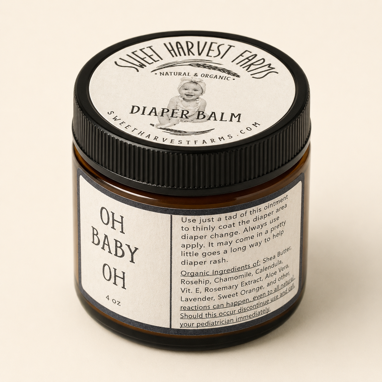Wholesale Oh Baby Oh Barrier Balm, 4-Pack