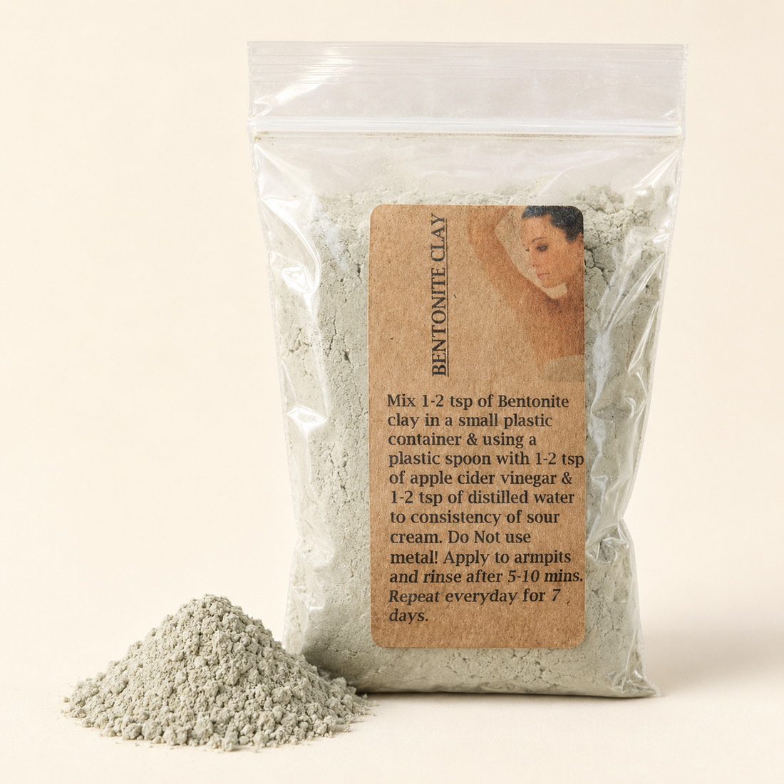 Bentonite Clay Underarm Mask