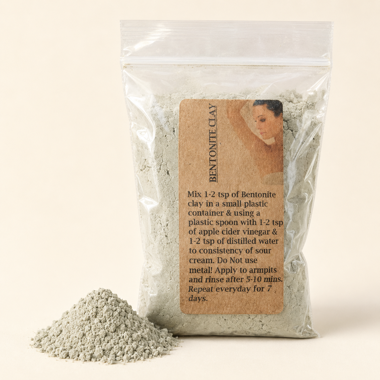 Bentonite Clay Underarm Mask