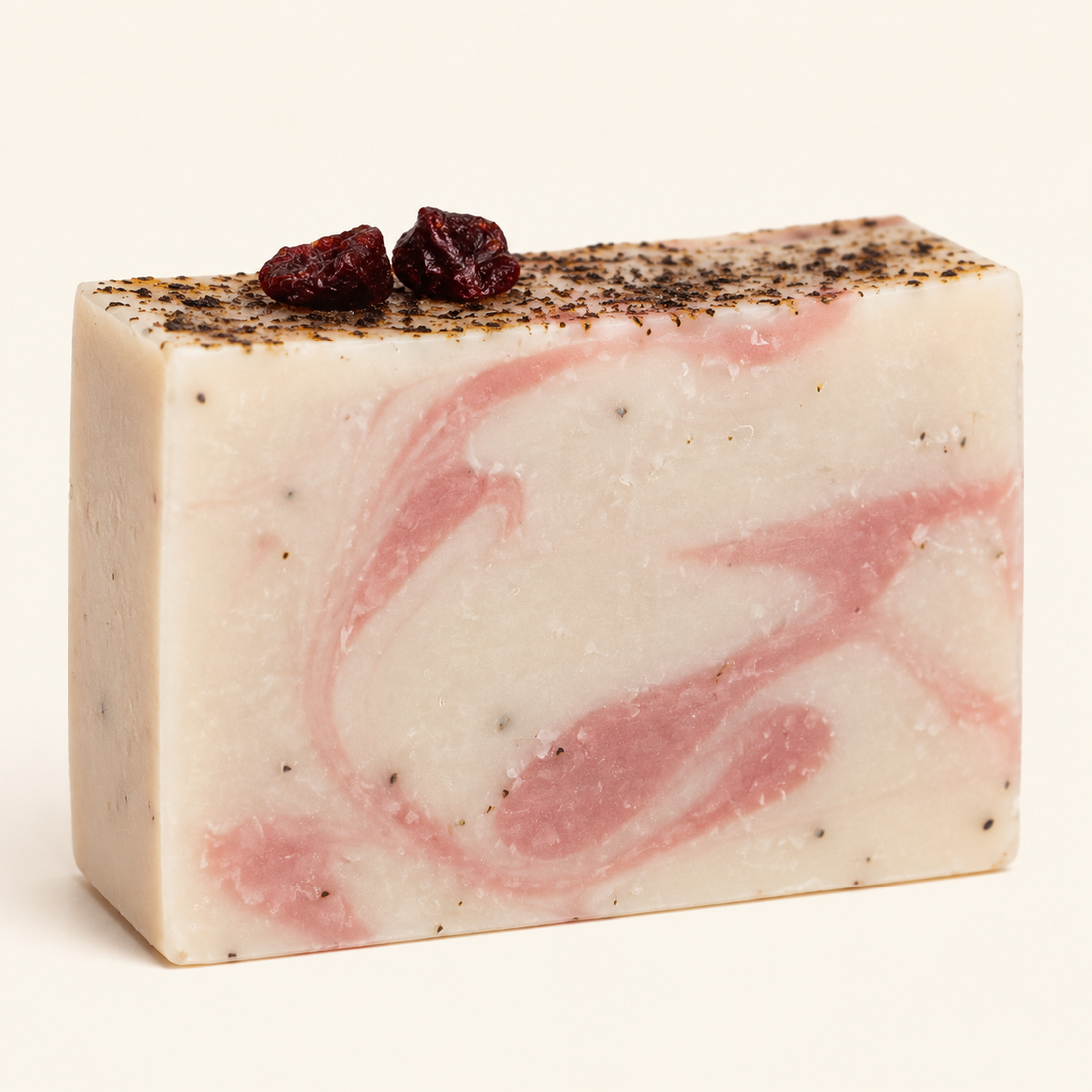 Cranberry Soufflé Soap Bar