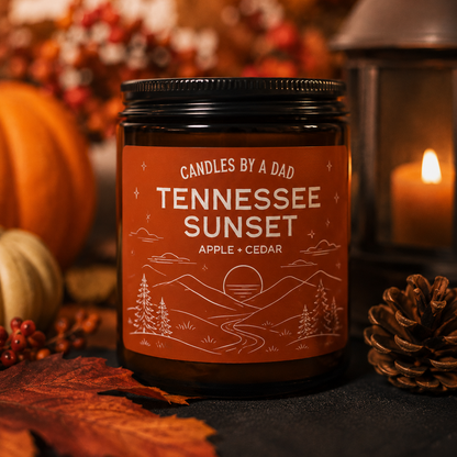 Tennessee Sunset 7 oz Candle