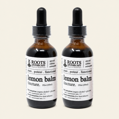 Organic Lemon Balm Herbal Tincture